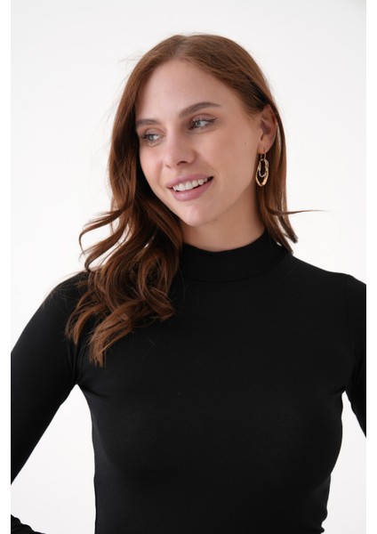 Uzun Kollu Dik Yaka Boğazlı Body/bluz fiyatları