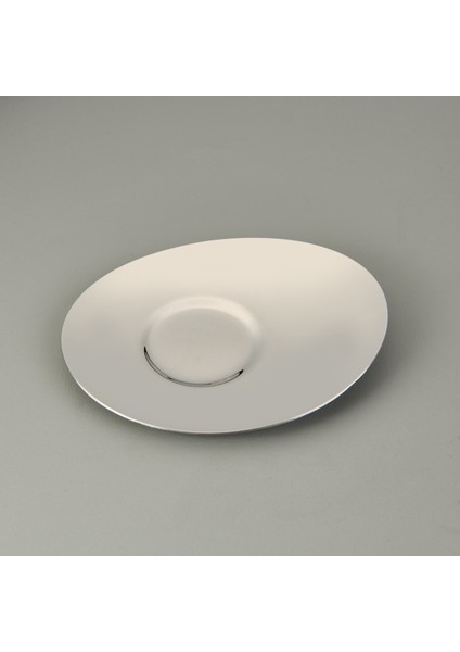 Monaco 6 Parça Çay Tabağı Seti - Inox
