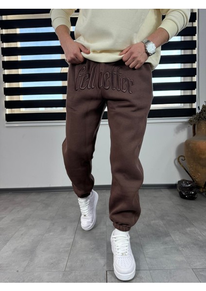 Jogger Basic Kahverengi Eşofman