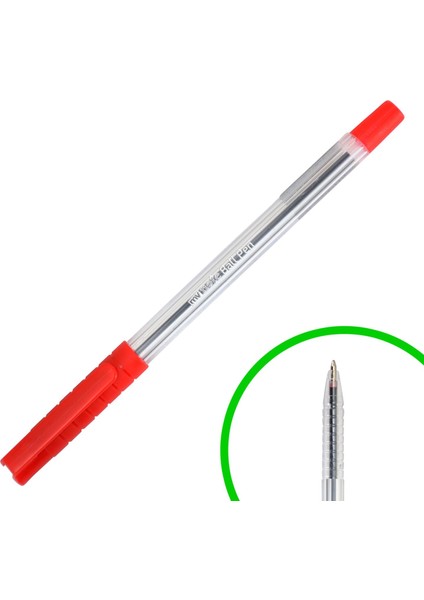 Ball Pen Tükenmez Kalem 0.7 mm Kırmızı 50 Li Kutu fiyatları