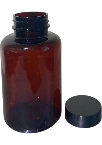 250 ml Kahverengi Tablet Şişesi Siyah Kapak, 12 Adet, Tablet Şişesi, Ecza Şişesi, Kozmetik Şişe fiyatları