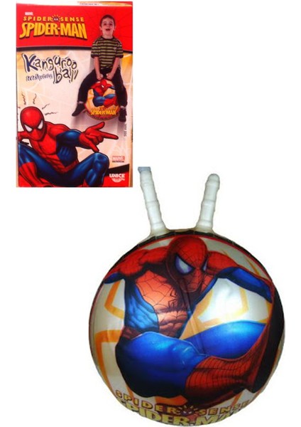 Örümcek Adam Spiderman Zıp Zıp Top Kanguru Top 50CM