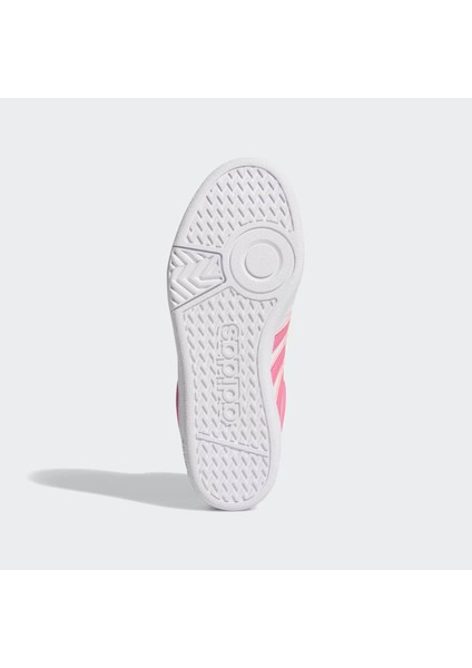 Hoops 4.0 Mid Beyaz-Pembe Kadın Sneaker JI0906 modelleri