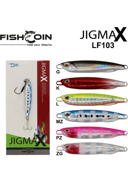 Jigmax LF103 40 gr Jig Yem