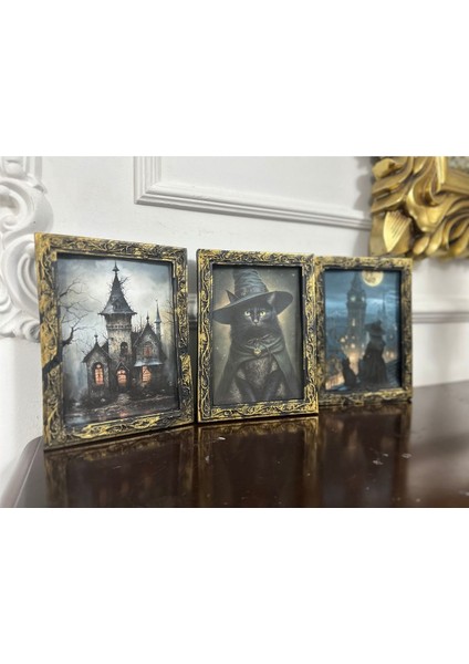 Vintage Tarzı Dekoratif Duvar Tablo 20CM fiyatları