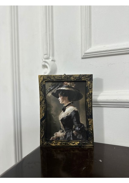 El Yapımı Vintage Tarzı Dekopaj Tablo 20CM modelleri