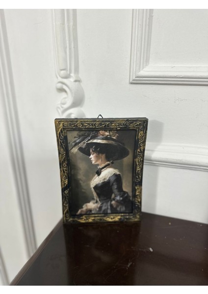 El Yapımı Vintage Tarzı Dekopaj Tablo 20CM fırsatları