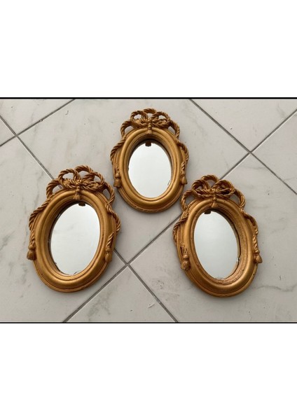 Ayna Set 3lü Dekor Duvar Süsü 20CM modelleri