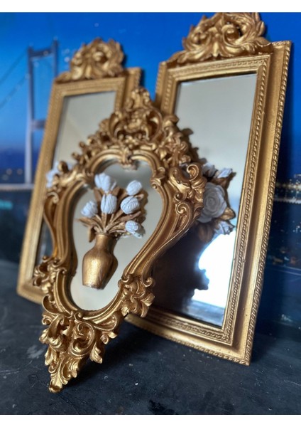 Duvar Tablosu 3lü Set Aynalı Dekoratif 50CM fırsatları