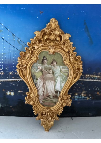 El Yapımı Vintage Tarzı Tablo 42CM fiyatları