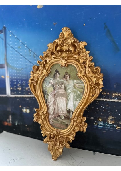 El Yapımı Vintage Tarzı Tablo 42CM fırsatları