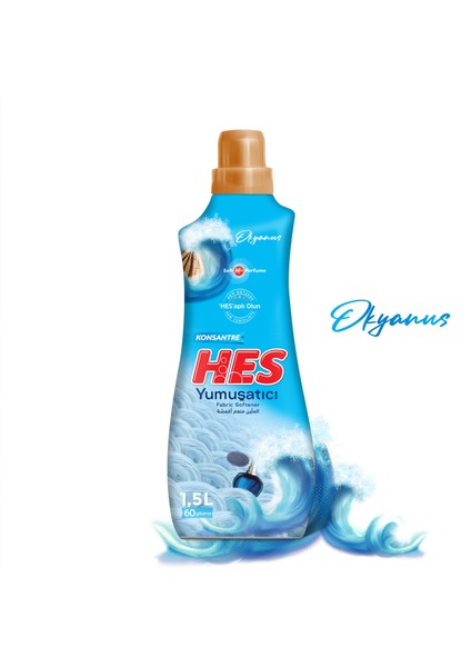 Konsantre Yumuşatıcı 1.5 L Okyanus
