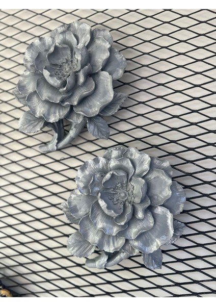 2 Li Gri Duvar Çiçek , Şakayık Duvar Süsü fiyatları