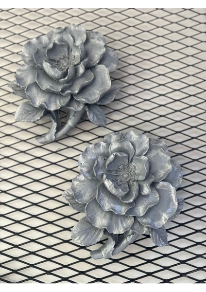 2 Li Gri Duvar Çiçek , Şakayık Duvar Süsü modelleri