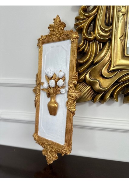 Çiçekli Büyük Tablo El Yapımı ( 46CM ) modelleri