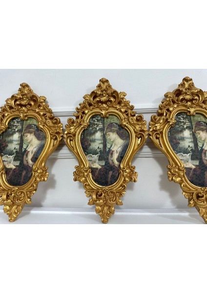 Dekopaj 3 Lü Duvar Tablo ,dekoratif Duvar Süsü 42CM modelleri