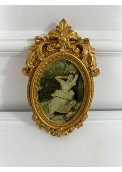 Vintage Tarzı Dl Yapımı Dekopaj Tablo 22CM fiyatları