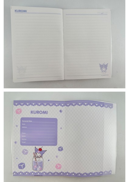 Sanrio Lisanslı Renkli Yaz Serisi Kapaklı A5 Not Defteri - Kuromi fırsatları