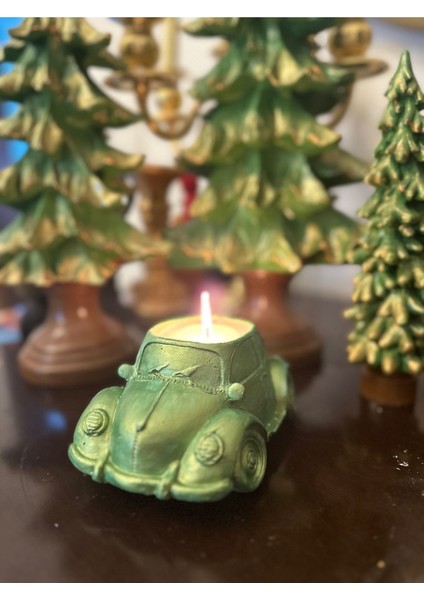 Yeni Yıl Mum , Vosvos Tasarım Mum 15CM fırsatları