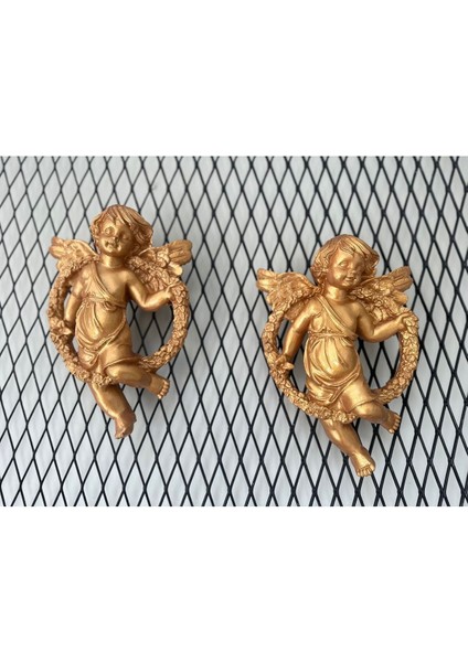 Melek Biblo 2 Li , Duvar Melek Dekor 25 cm fırsatları
