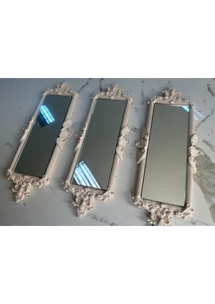Dekoratif Duvar Aynası 3 Lü Set (46CM) fiyatları