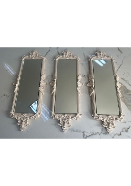 Dekoratif Duvar Aynası 3 Lü Set (46CM) modelleri