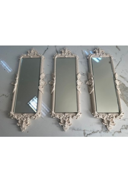 Dekoratif Duvar Aynası 3 Lü Set (46CM) fırsatları