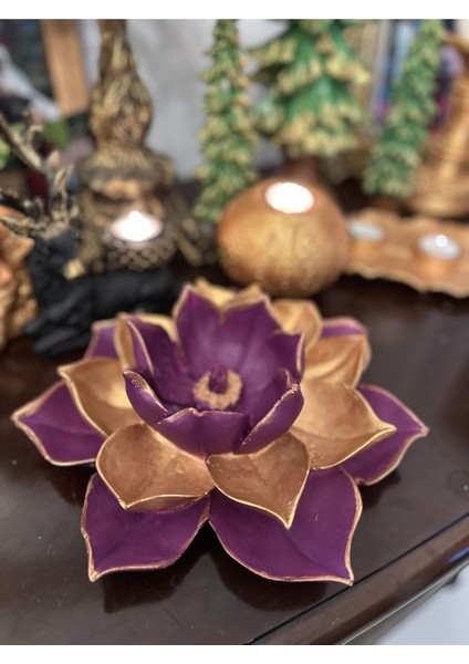 Lotus Çiçek Dekoratif Özel El Yapımı Masa ve Duvar Süsü modelleri