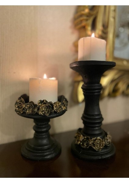 Dekoratif 2 Li Şamdan Mumluk Takımı fiyatları