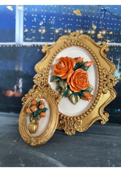 Tablo 2li Küçük Masa Duvar Tablosu fırsatları