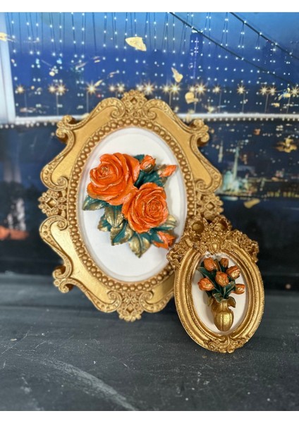 Tablo 2li Küçük Masa Duvar Tablosu