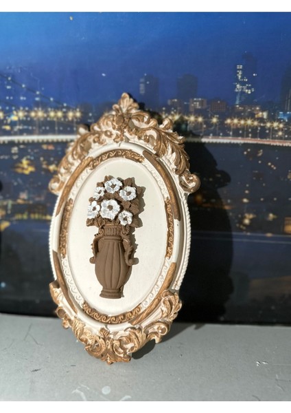 Çiçekli Tablo 22CM