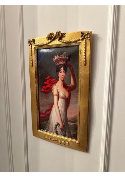 El Yapımı Vintage Tarzı Büyük Boy Dekopaj Tablo 50X33CM modelleri