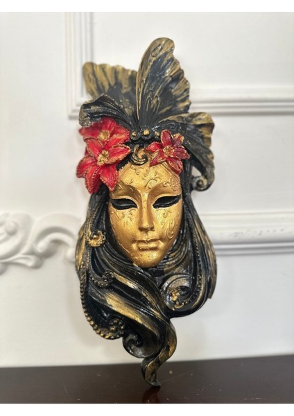 Dekoratif Maske Pano Duvar Heykeli ( 30CM) fiyatları