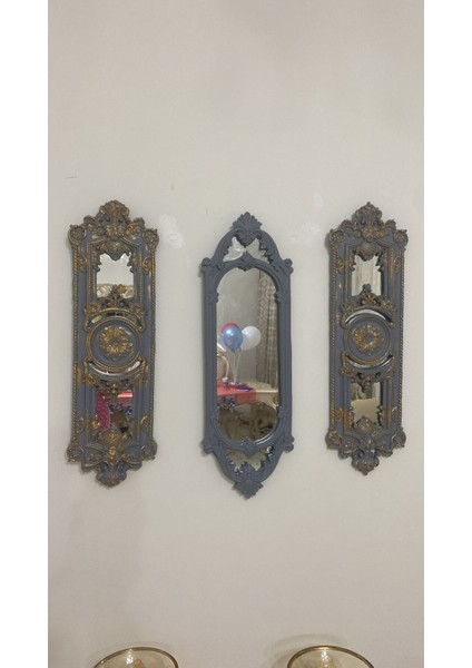 Duvar Aynası Uzun 3 Lü Set 70CM fiyatları