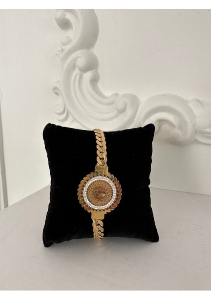 Altın Işçiliğinde Çelik Takı Seti fırsatları