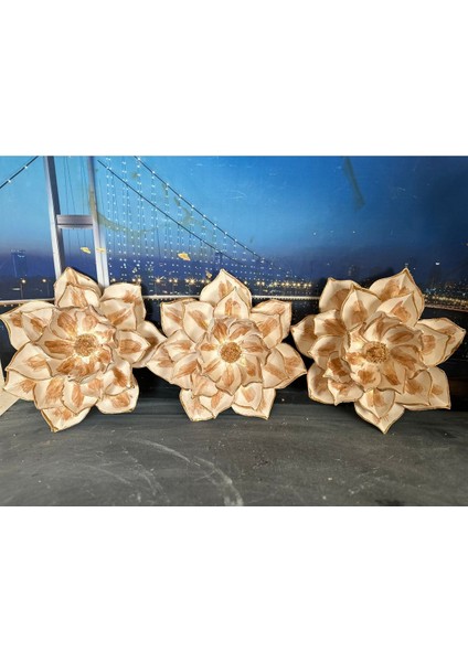 Büyük Masa , Duvar Lotus 3lü Set 30CM fırsatları