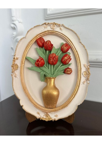 Modern Dekoratif Tablo Lale Detaylı fiyatları