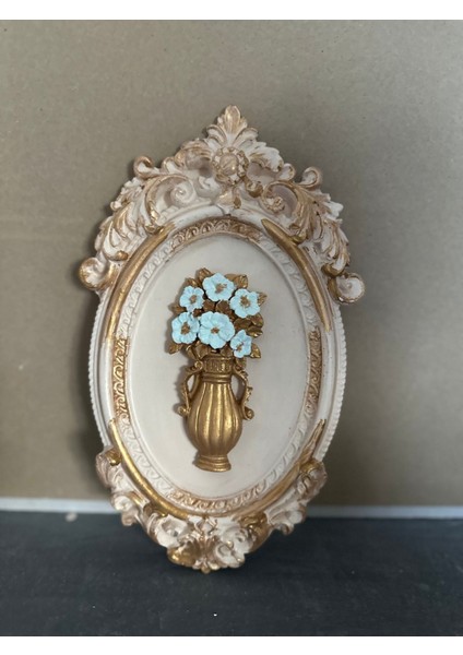 Çiçekli Dekoratif Duvar Tablosu 3lü