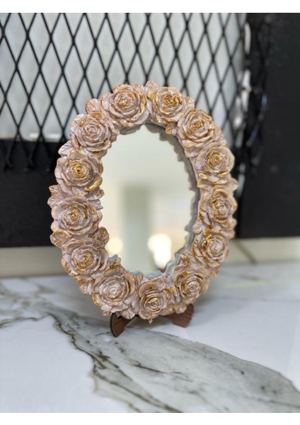 Papatya Masa Duvar Aynası Dekoratif