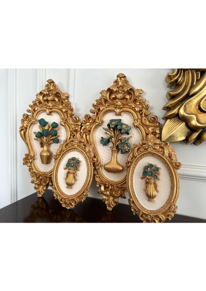 Avangard 4 Lü Duvar Tablo Set 42 cm