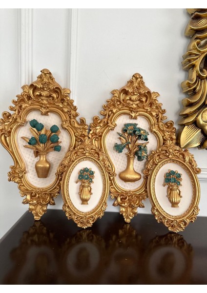 Avangard 4 Lü Duvar Tablo Set 42 cm modelleri