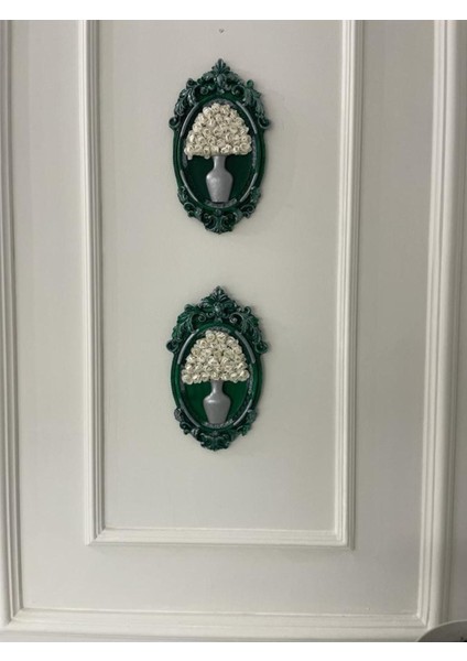 Çerçeve Takımı 2 Li , Çiçekli Dekoratif Duvar Süsü fiyatları