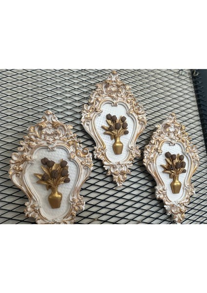 Dekoratif Duvar Tablo 42 cm 3lü Set fiyatları