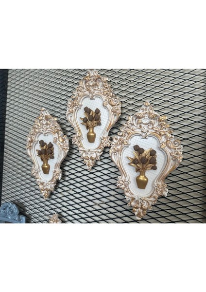Dekoratif Duvar Tablo 42 cm 3lü Set modelleri