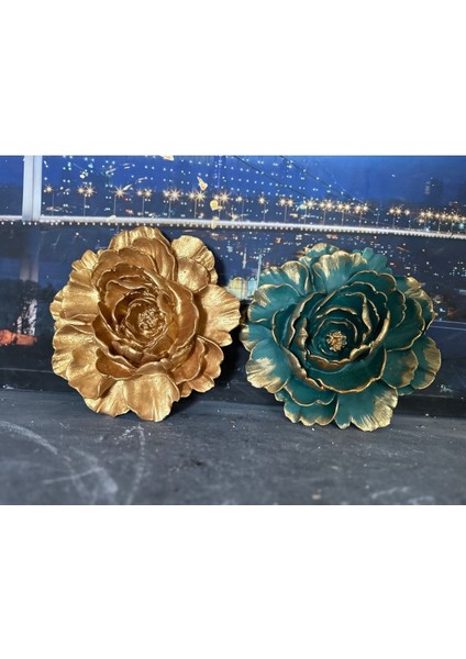 Lotus Duvar Çiçek 2li Set