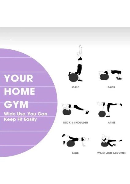 65 cm Pilates Topu Şişirme Pompalı Plates Denge Yoga Spor Egzersiz Topu Jimnastik Top modelleri