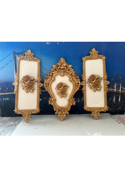 Gül Detaylı Duvar Tablo 46CM modelleri