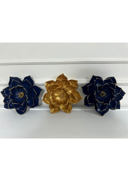 Duvar Dekoratif Duvar Çiçek , Lotus 3lü Set 30CM fiyatları
