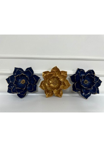 Duvar Dekoratif Duvar Çiçek , Lotus 3lü Set 30CM fırsatları